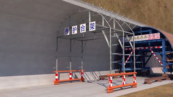 丰都县隧道施工动画制作公司 - 隧道施工工艺和施工方法 - 隧道施工汇报动画视频 - bim 工程施工动画